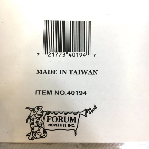 50’s White Poodle Socks w/ poodle patch NWT NOS - Picture 7 of 7